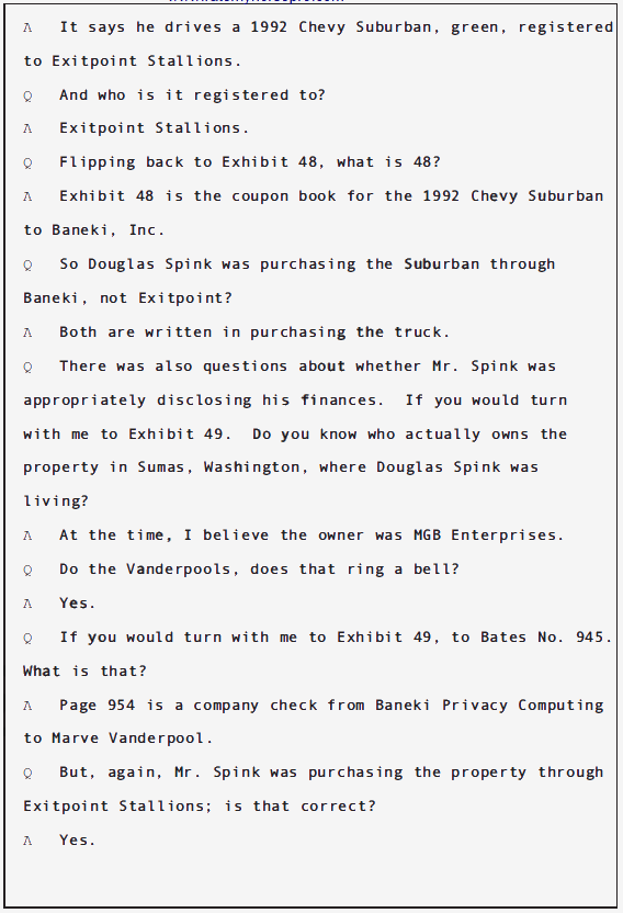 USA v Douglas Spink Parole Revocation Hearing; June 2010 48 USA v Douglas Spink Parole Revocation Hearing; June 2010 - 48