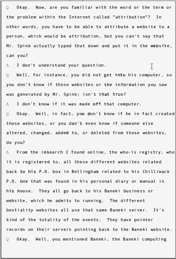 USA v Douglas Spink Parole Revocation Hearing; June 2010 27 USA v Douglas Spink Parole Revocation Hearing; June 2010 - 27
