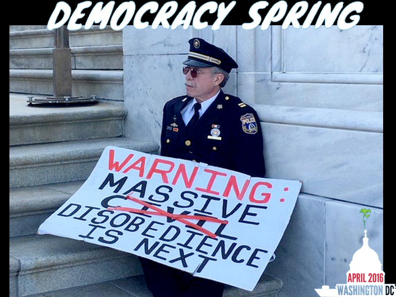 Former Philly Police Chief Arrested During Democracy Spring 1 Former Philly Police Chief Arrested During Democracy Spring - 1