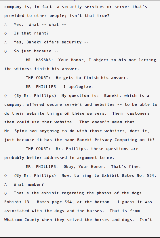 USA v Douglas Spink Parole Revocation Hearing; June 2010 28 USA v Douglas Spink Parole Revocation Hearing; June 2010 - 28