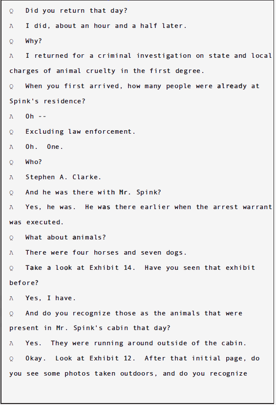 USA v Douglas Spink Parole Revocation Hearing; June 2010 53 USA v Douglas Spink Parole Revocation Hearing; June 2010 - 53