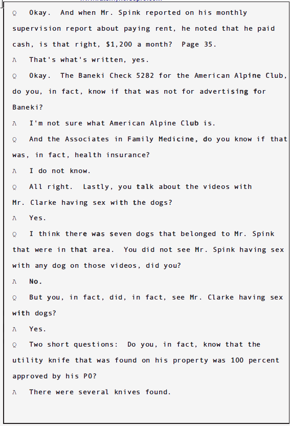 USA v Douglas Spink Parole Revocation Hearing; June 2010 46 USA v Douglas Spink Parole Revocation Hearing; June 2010 - 46