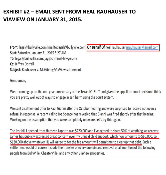 Exhibit O, James McGibney Affidavit; April 7th, 2016 3 Exhibit O, James McGibney Affidavit; April 7th, 2016 - 3