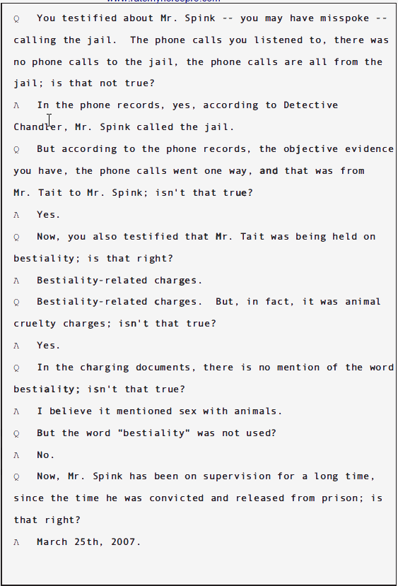 USA v Douglas Spink Parole Revocation Hearing; June 2010 24 USA v Douglas Spink Parole Revocation Hearing; June 2010 - 24