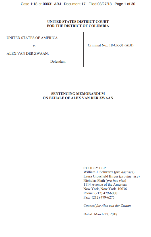 Alex van der Zwaan, Iron Troll Guide To TrumpGate - 4