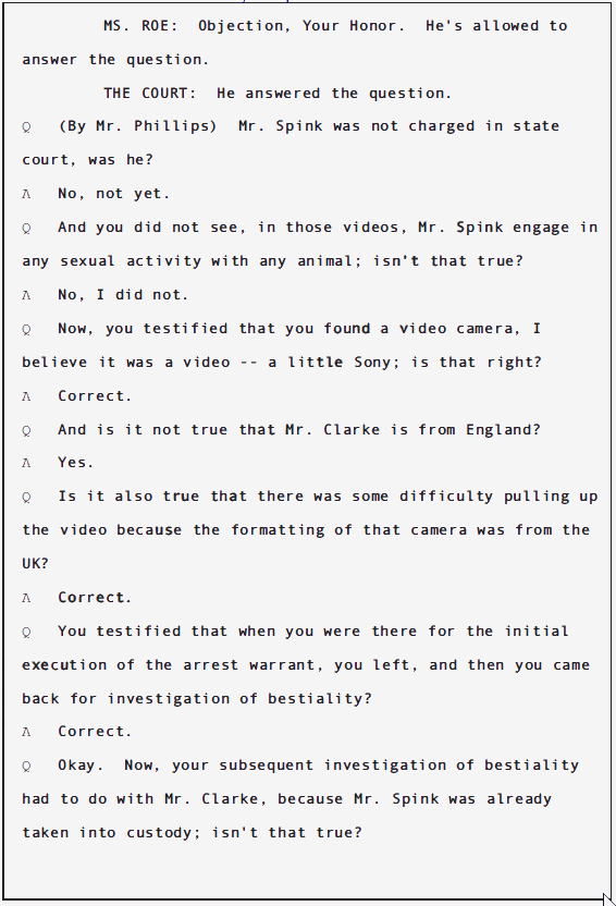 USA v Douglas Spink Parole Revocation Hearing; June 2010 64 USA v Douglas Spink Parole Revocation Hearing; June 2010 - 64