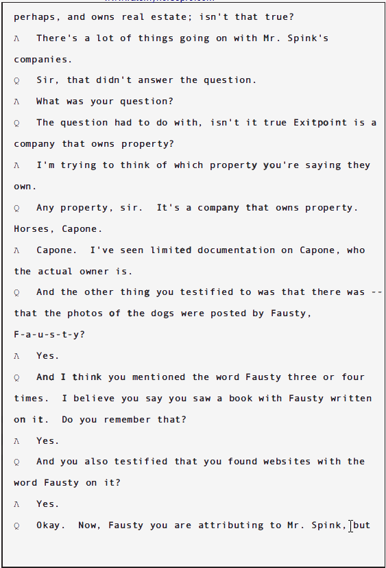 USA v Douglas Spink Parole Revocation Hearing; June 2010 30 USA v Douglas Spink Parole Revocation Hearing; June 2010 - 30