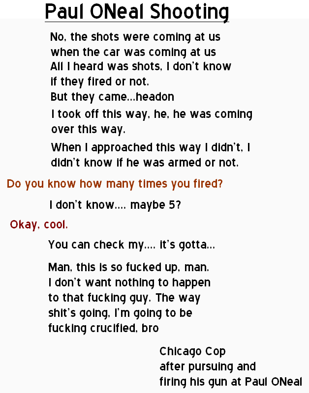 Paul O'Neal's Life Mattered. UPDATED Aug 8 2 Paul O'Neal's Life Mattered. UPDATED Aug 8 - 2
