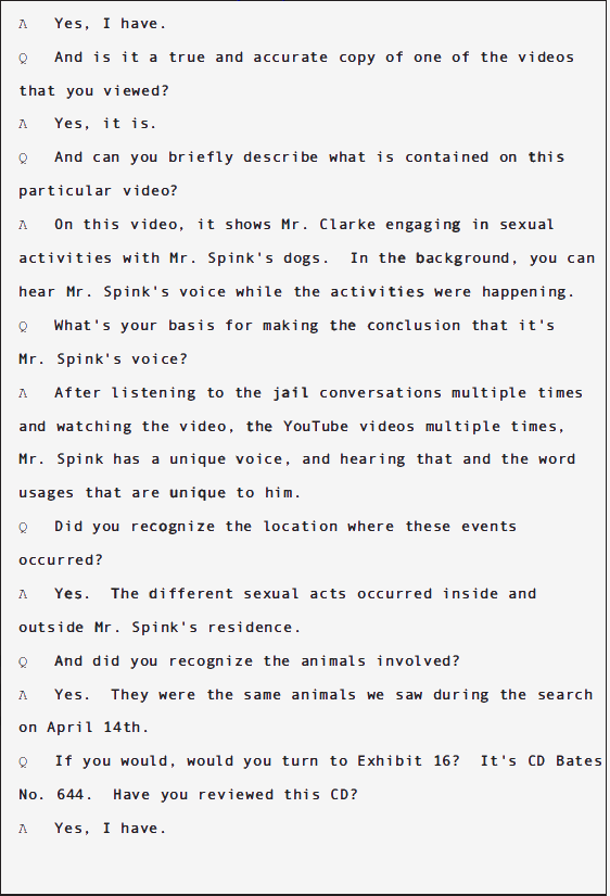 USA v Douglas Spink Parole Revocation Hearing; June 2010 21 USA v Douglas Spink Parole Revocation Hearing; June 2010 - 21