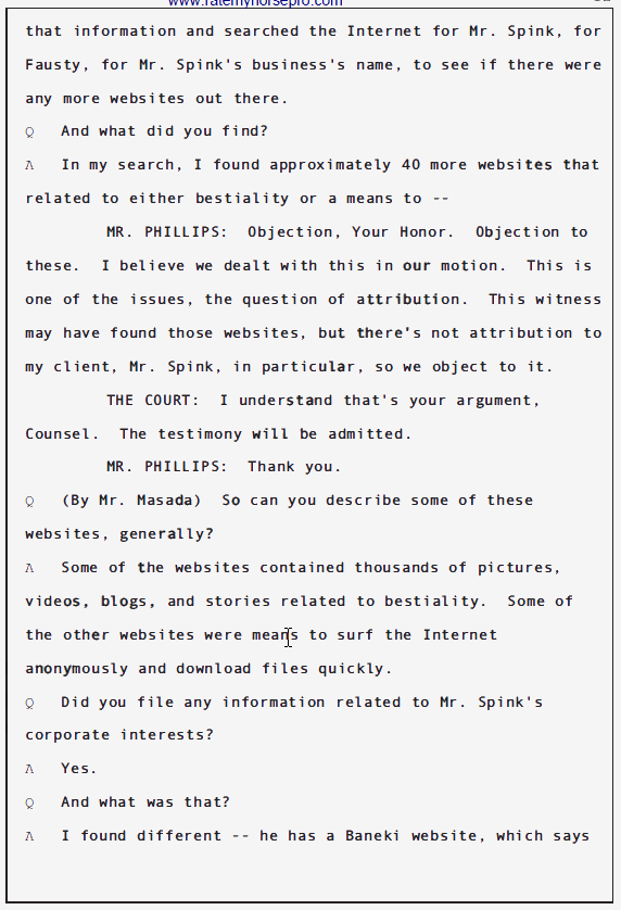 USA v Douglas Spink Parole Revocation Hearing; June 2010 14 USA v Douglas Spink Parole Revocation Hearing; June 2010 - 14