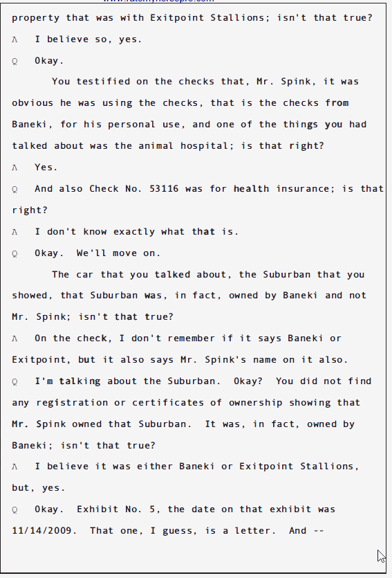 USA v Douglas Spink Parole Revocation Hearing; June 2010 43 USA v Douglas Spink Parole Revocation Hearing; June 2010 - 43