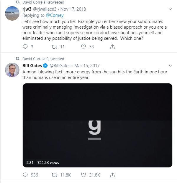 Giuliani Goon, David Correia's Deleted Twitter Timeline 16 Giuliani Goon, David Correia's Deleted Twitter Timeline - 16