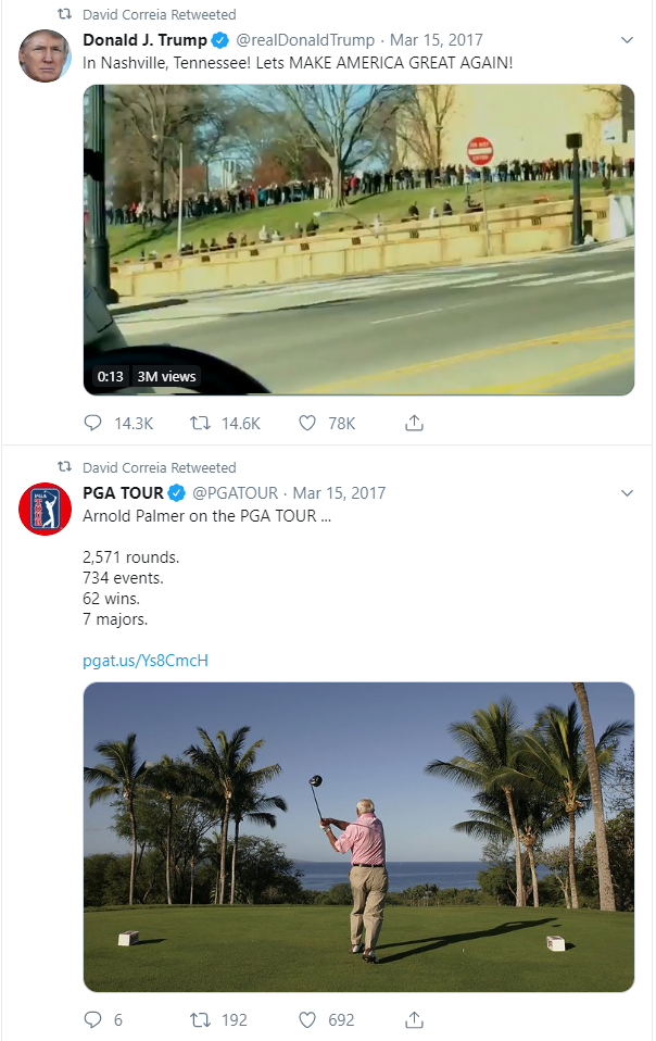 Giuliani Goon, David Correia's Deleted Twitter Timeline 17 Giuliani Goon, David Correia's Deleted Twitter Timeline - 17