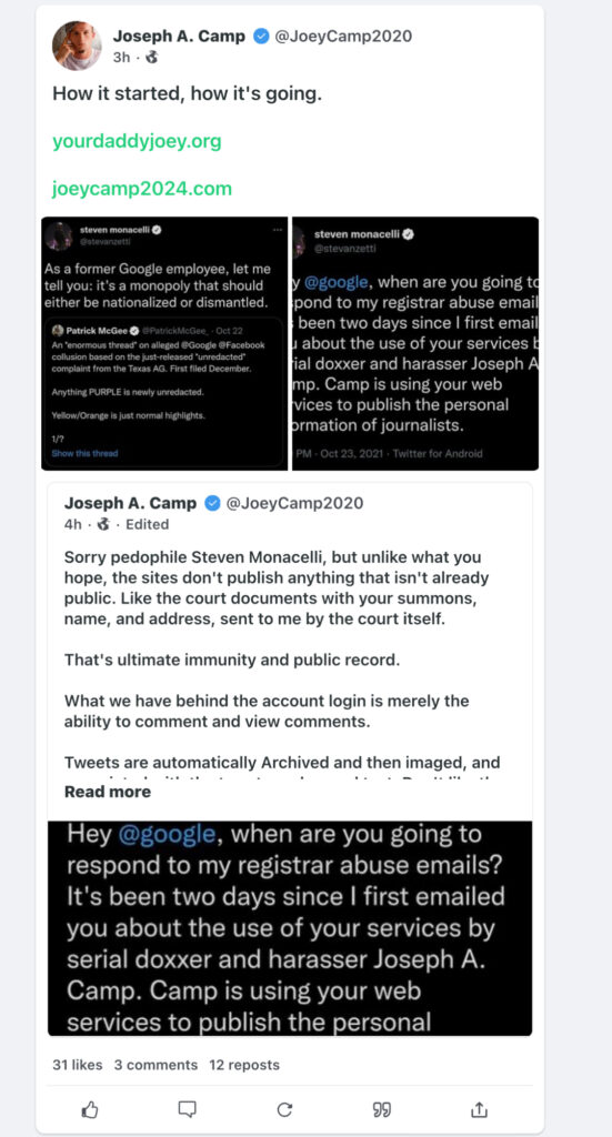 Digital Warfare: Joey Camp After Epik 11 Digital Warfare: Joey Camp After Epik - 6