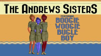 3d avatars as the Andrews Sisters