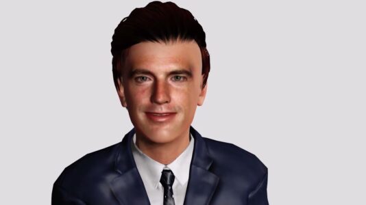 John F Kennedy Junior 3d avatar