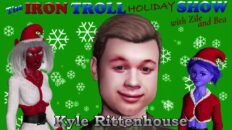 Zile and Bea with Kyle Rittenhouse avatar