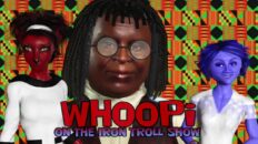 zile and Bea with Whoopie Goldberg 3d avatar
