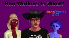 Zile and Bea with Ron Watkins