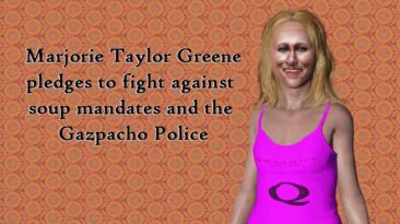Marjorie Taylor Greene Pledges To Fight The Gazpacho Police And End Soup Mandates - 6