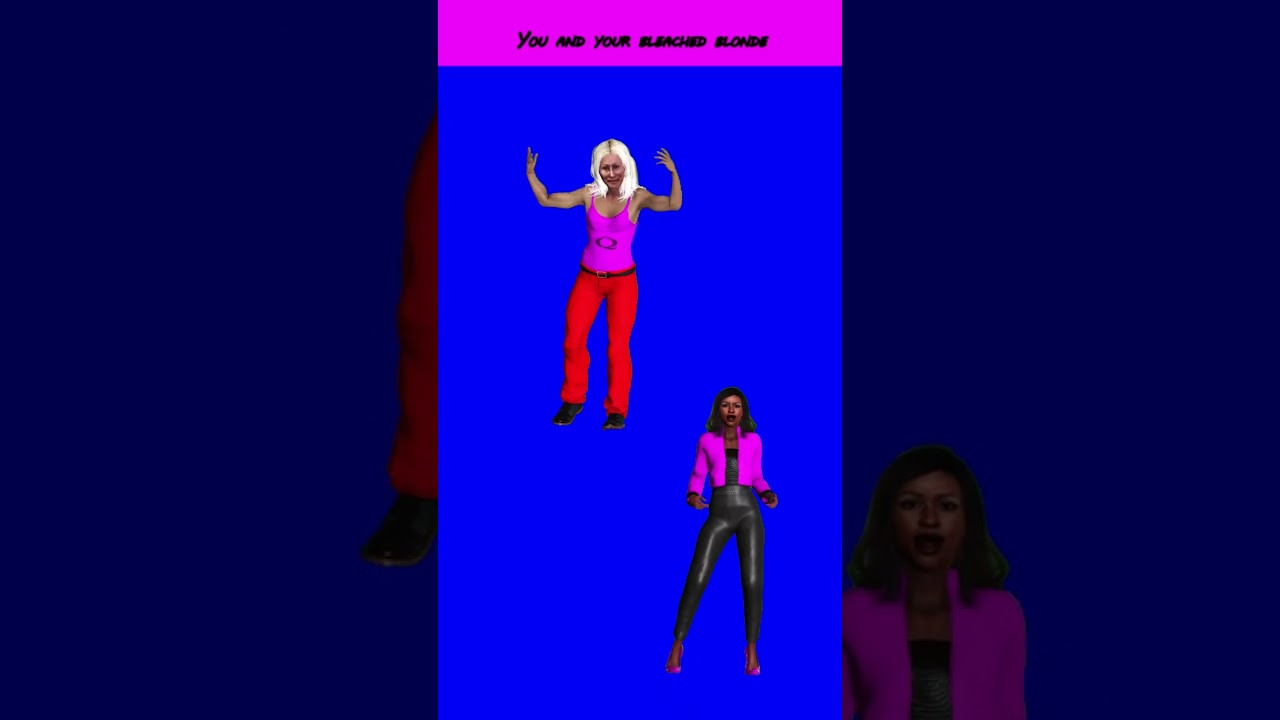 Musical Parody; Jasmine Crockett #BleachBlondeBadBuiltButchBody #parody - 6