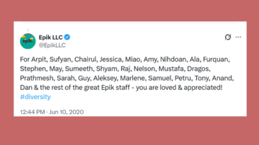 On June 10, 2020, Rob Monster posted a public thank you note to the Epik staff. It was a standard corporate gesture, listing names like Jessica, Amy, and