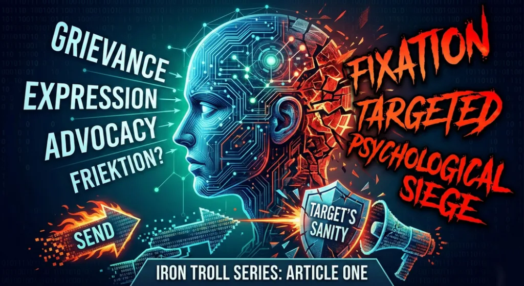 Graphic design with psychological themes.